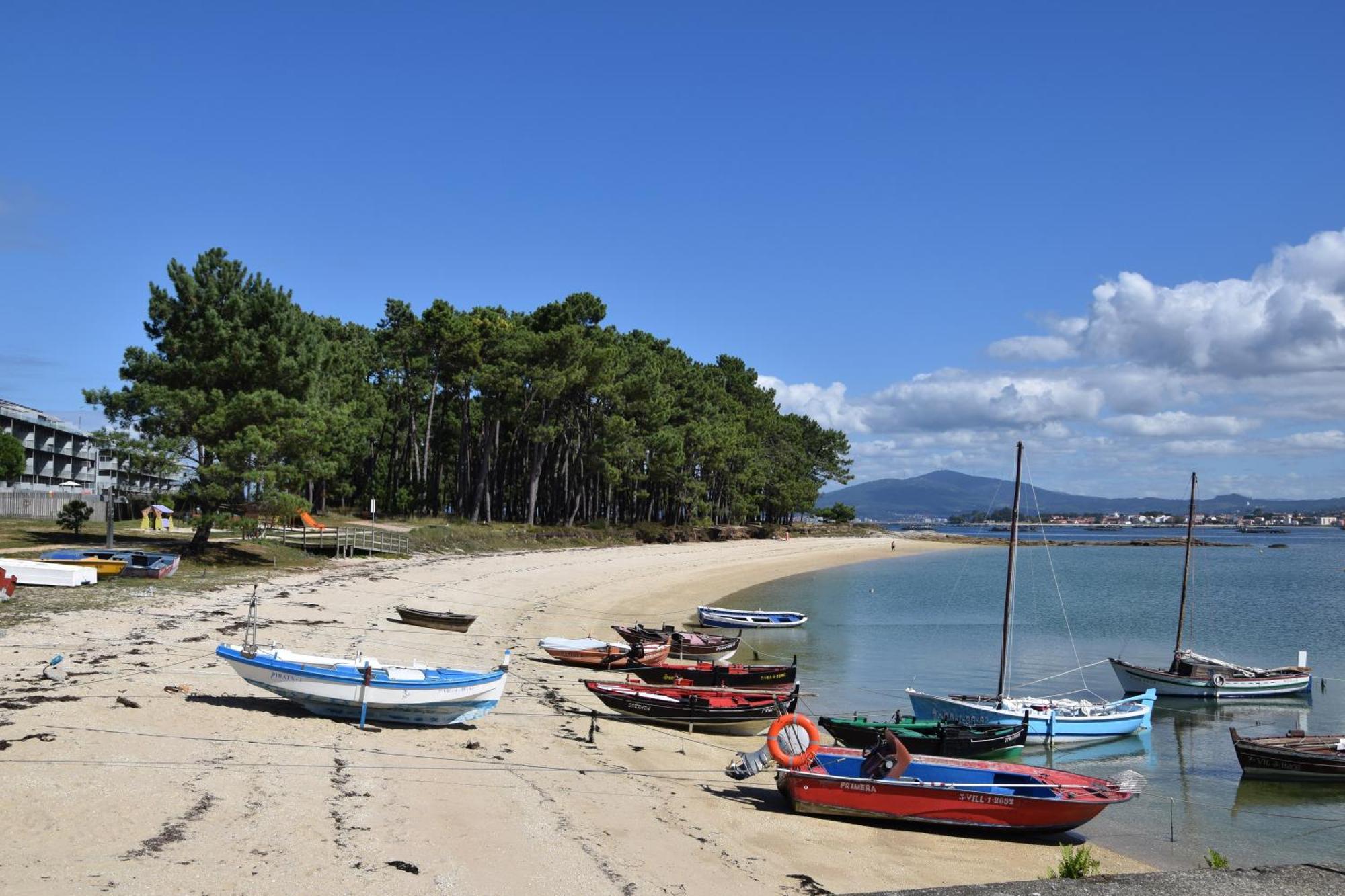 Apartamento De Mar Y Playa En Illa De Arousa ภายนอก รูปภาพ
