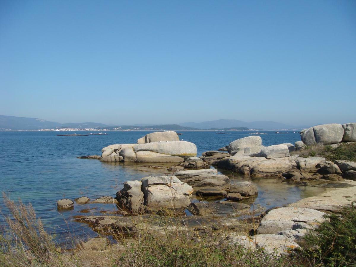 Apartamento De Mar Y Playa En Illa De Arousa ภายนอก รูปภาพ